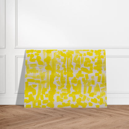 Yellow Painting - 1949 - Ad Reinhardt Brushed Aluminum Print - 70x100 cm / 28x40 inches | Ad Reinhardt Aluminum Print | Ad Reinhardt Prints