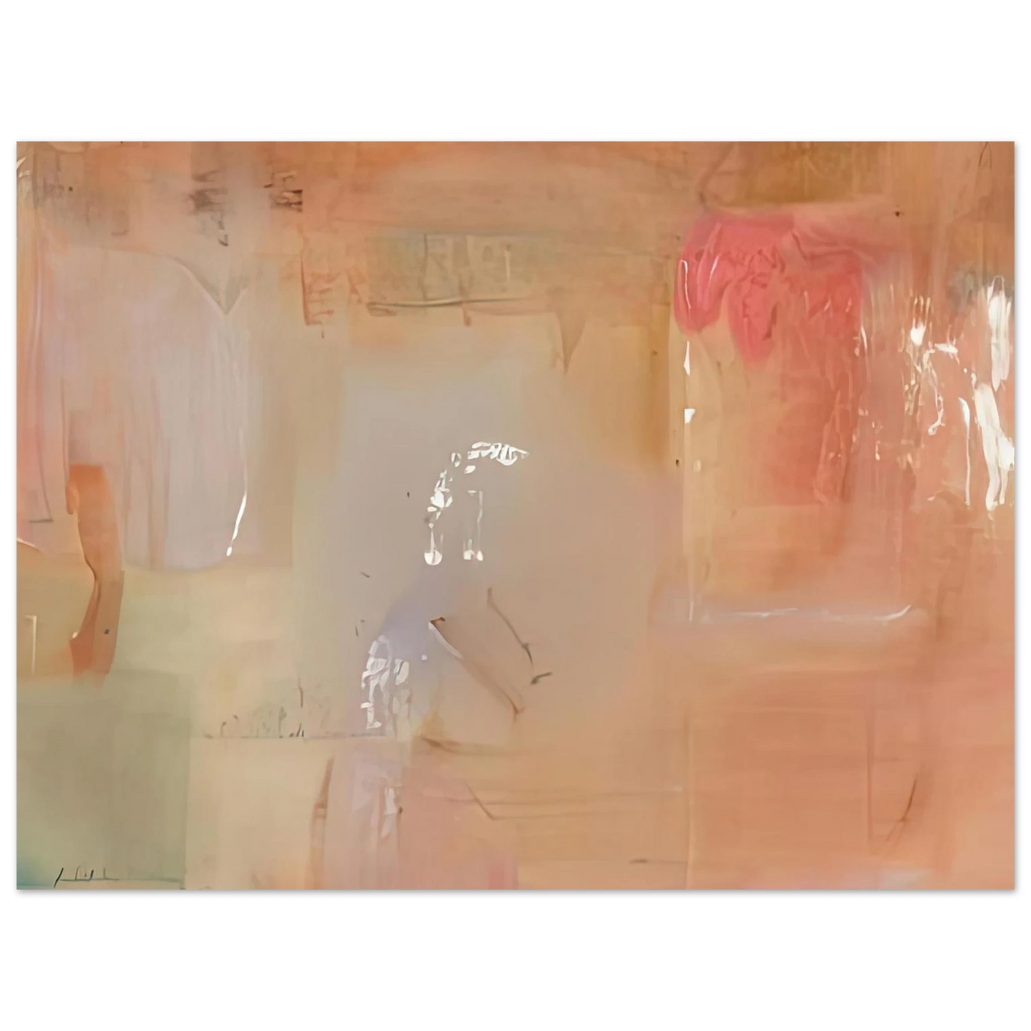 Helen Frankenthaler - Feather, 1979- Wall Art - 21x29.7 cm / 8x12" - Fine Art Poster-canvas - -