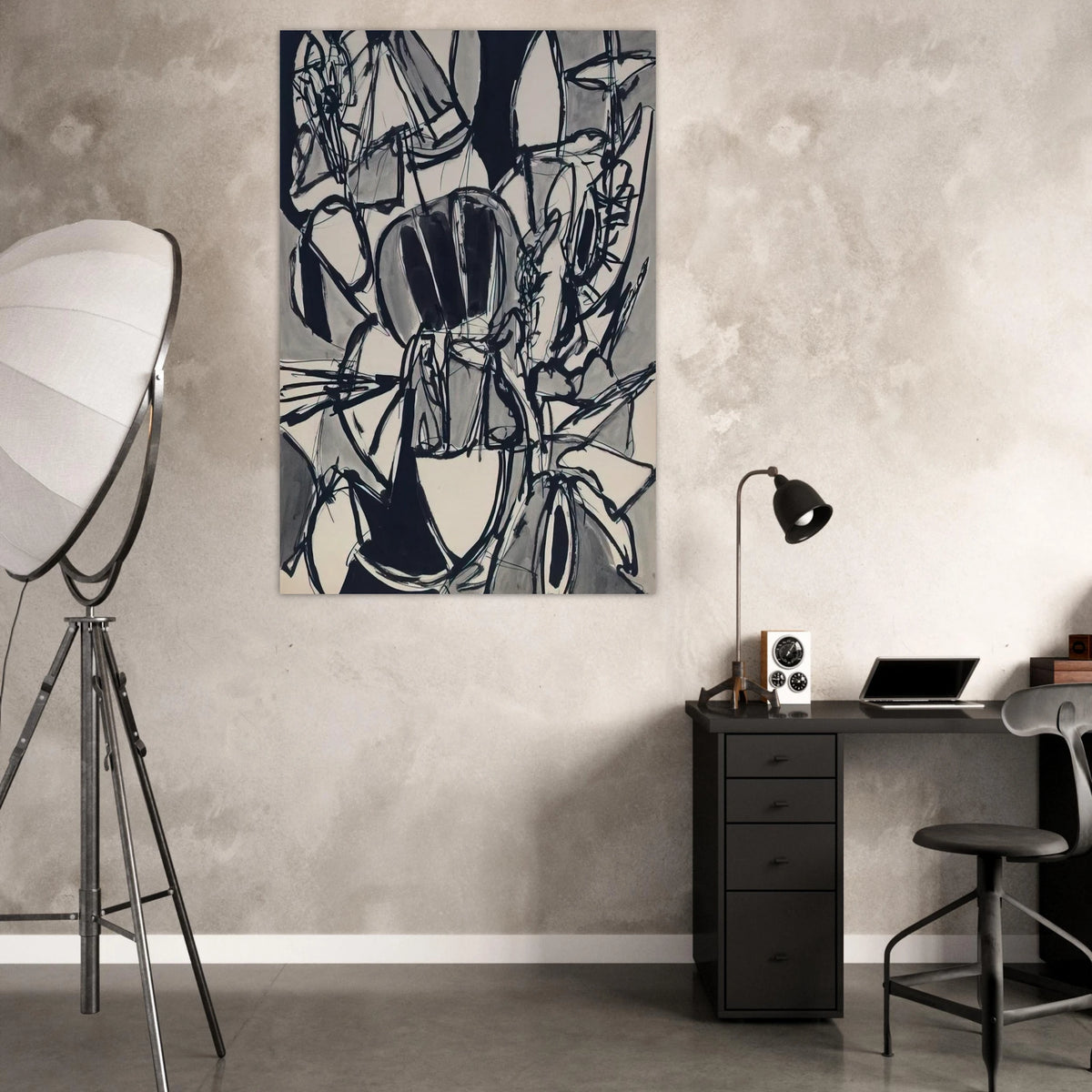 Bird Land - 1952 - Gene Davis Art Prints - 100x150 cm / 40x60″ inches | Gene Davis Poster | Gene Davis Prints