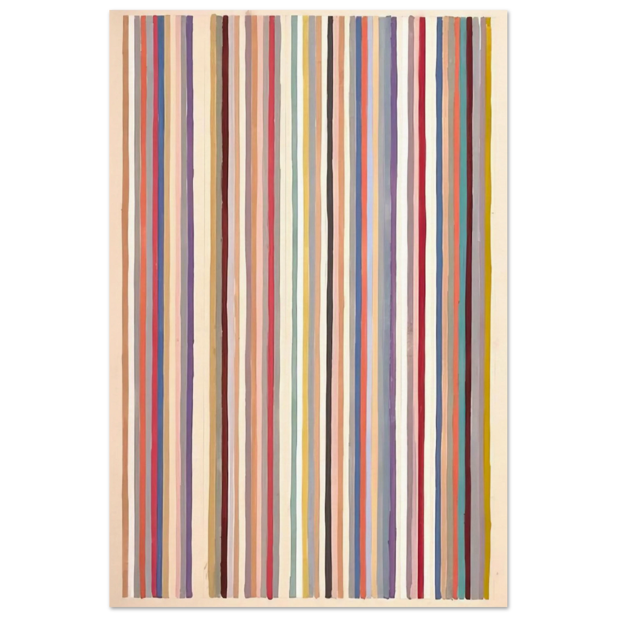 Circus - 1979 - Gene Davis Art Prints - 100x150 cm / 40x60″ inches | Gene Davis Poster | Gene Davis Prints