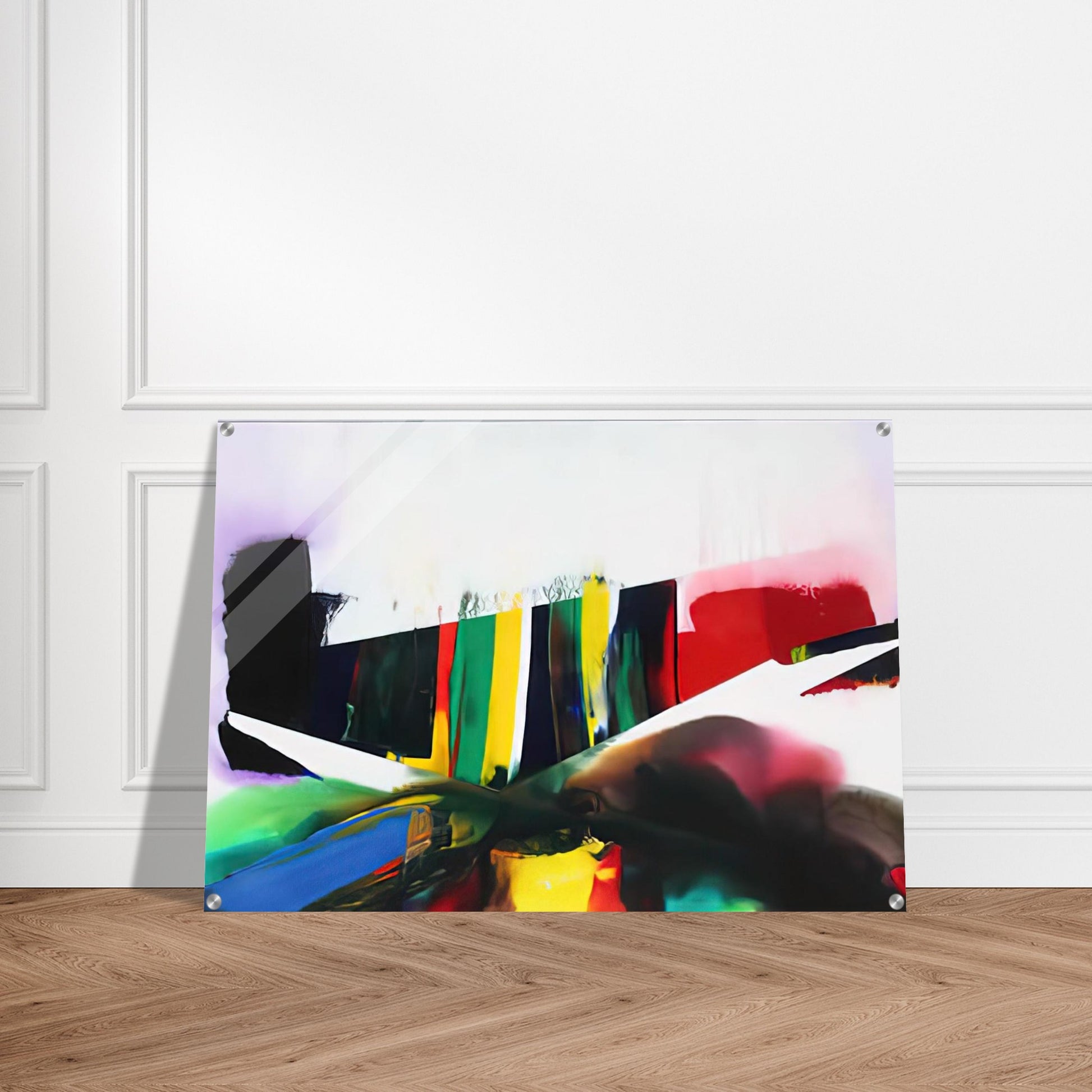 Phenomena Cave of the Prism Winds Year - Paul Jenkins Acrylic Print - 70x100 cm / 28x40″ inches