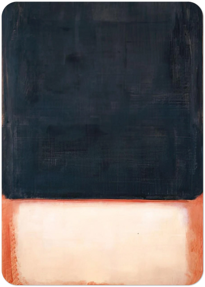No. 7 Dark Over Light - 1954 By Mark Rothko Pack of 10 Post Cards | Mark Rothko Post Cards | A6 (10.5 x 14.8 cm) - 4.1 x 5.8 inches