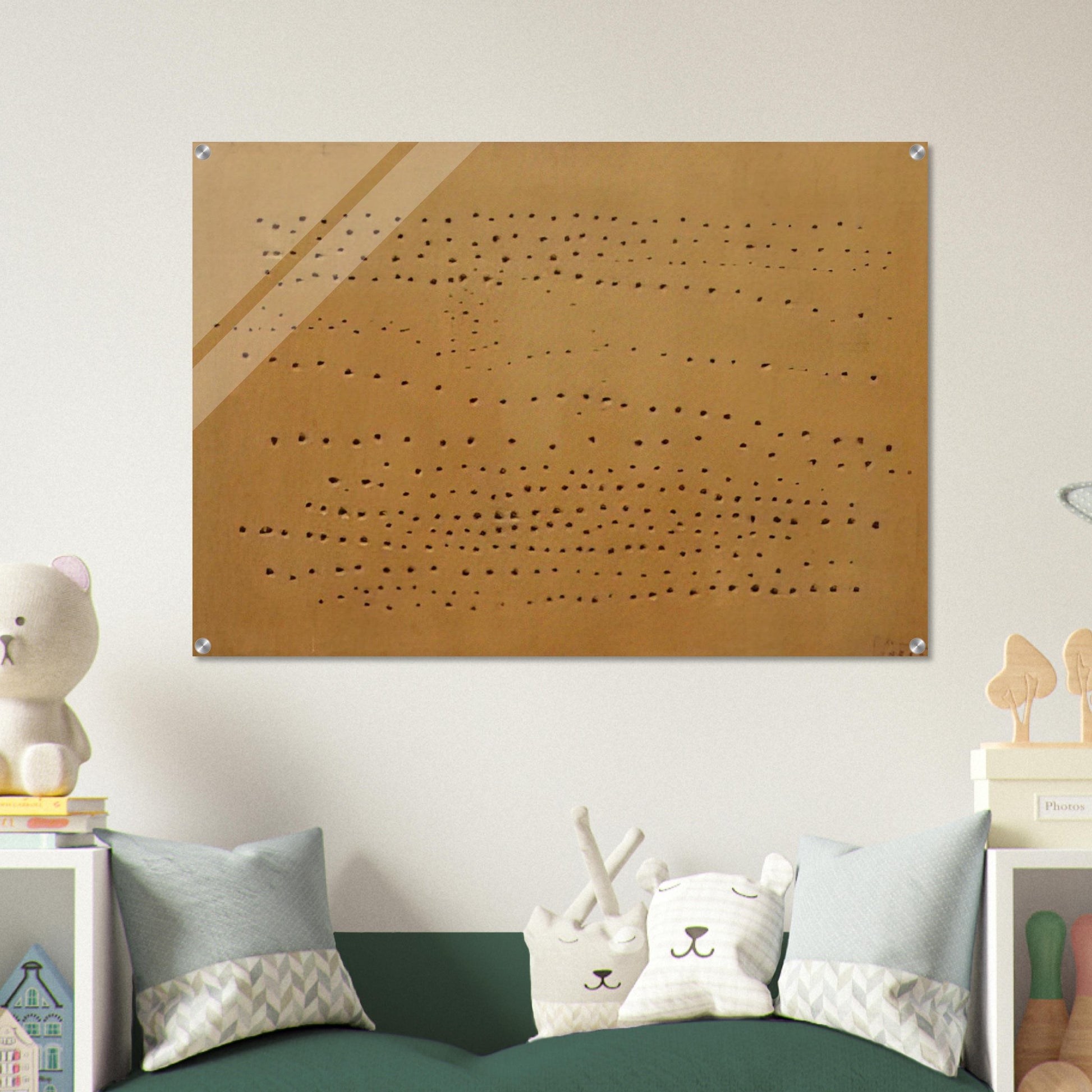 Concept Spatiale - 1950 - Lucio Fontana Acrylic Print - 70x100 cm / 28x40″ inches