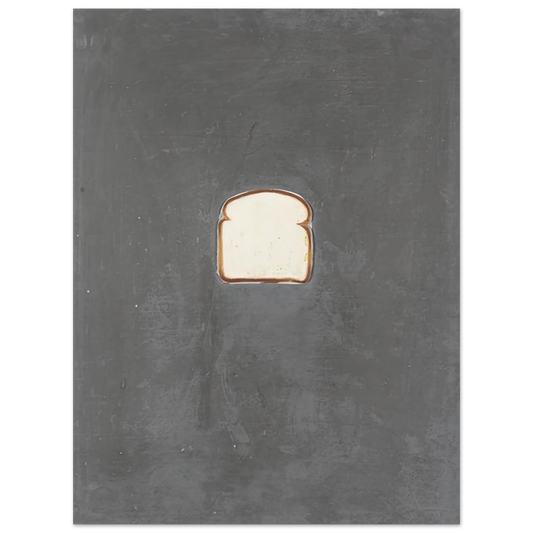Jasper Johns - BREAD 1969  75x100 cm / 30x40inches Fine Art Poster