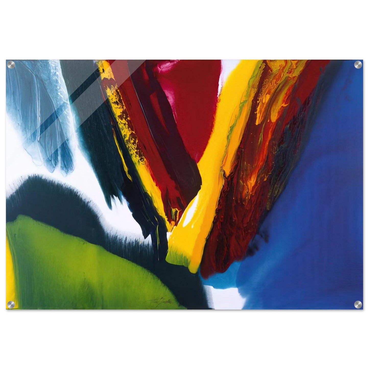 Phenomena Intervening Mantle - 2006 - Paul Jenkins Acrylic Print - 70x100 cm / 28x40″ inches | Paul Jenkins Wall Art | Paul Jenkins Prints