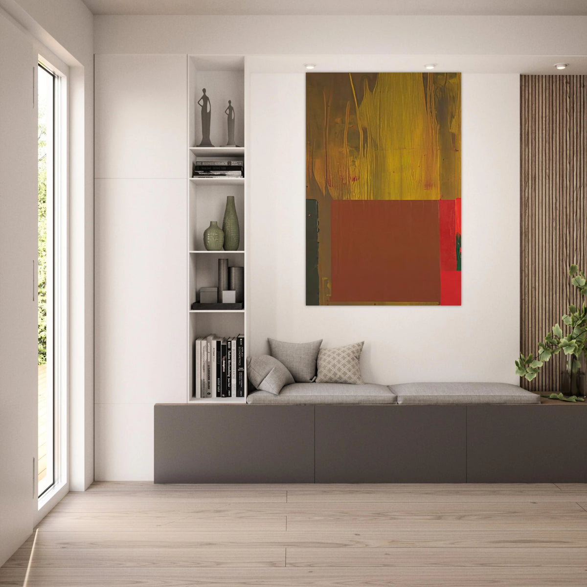 25. 4. 69 - 1969 - John Hoyland Art Prints - 100x150 cm / 40x60″ inches | John Hoyland Poster | John Hoyland Prints