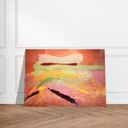Untitled - 1969 - Ronnie Landfield Brushed Aluminum Print - 70x100 cm / 28x40 inches | Ronnie Landfield Aluminum Print | Ronnie Landfield Prints