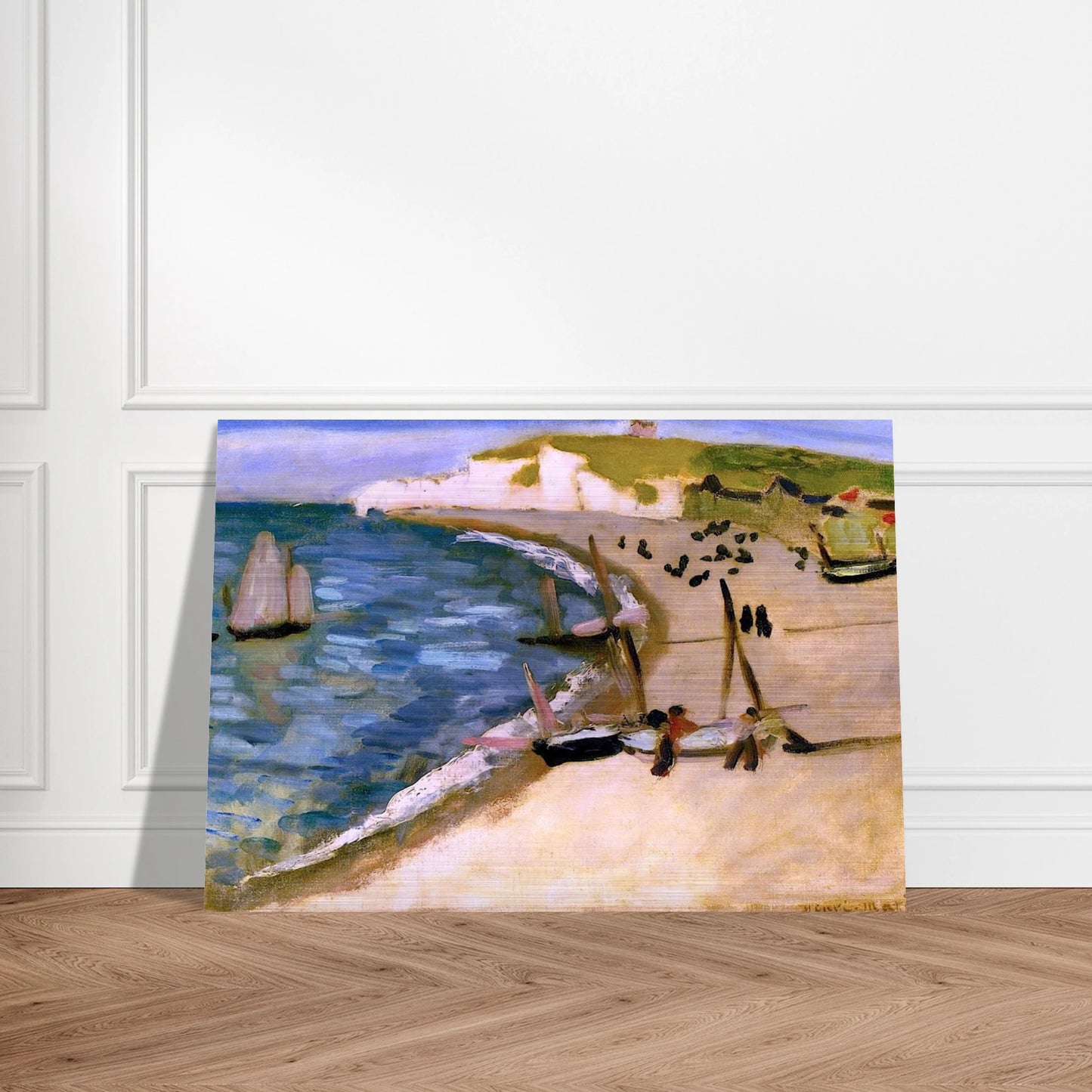 AHT AMONT CLIFFS AT ETRETAT 1921 - Henri Matisse Brushed Aluminum Print - 70x100 cm / 28x40 inches | Henri Matisse Aluminum Print | Henri Matisse Prints