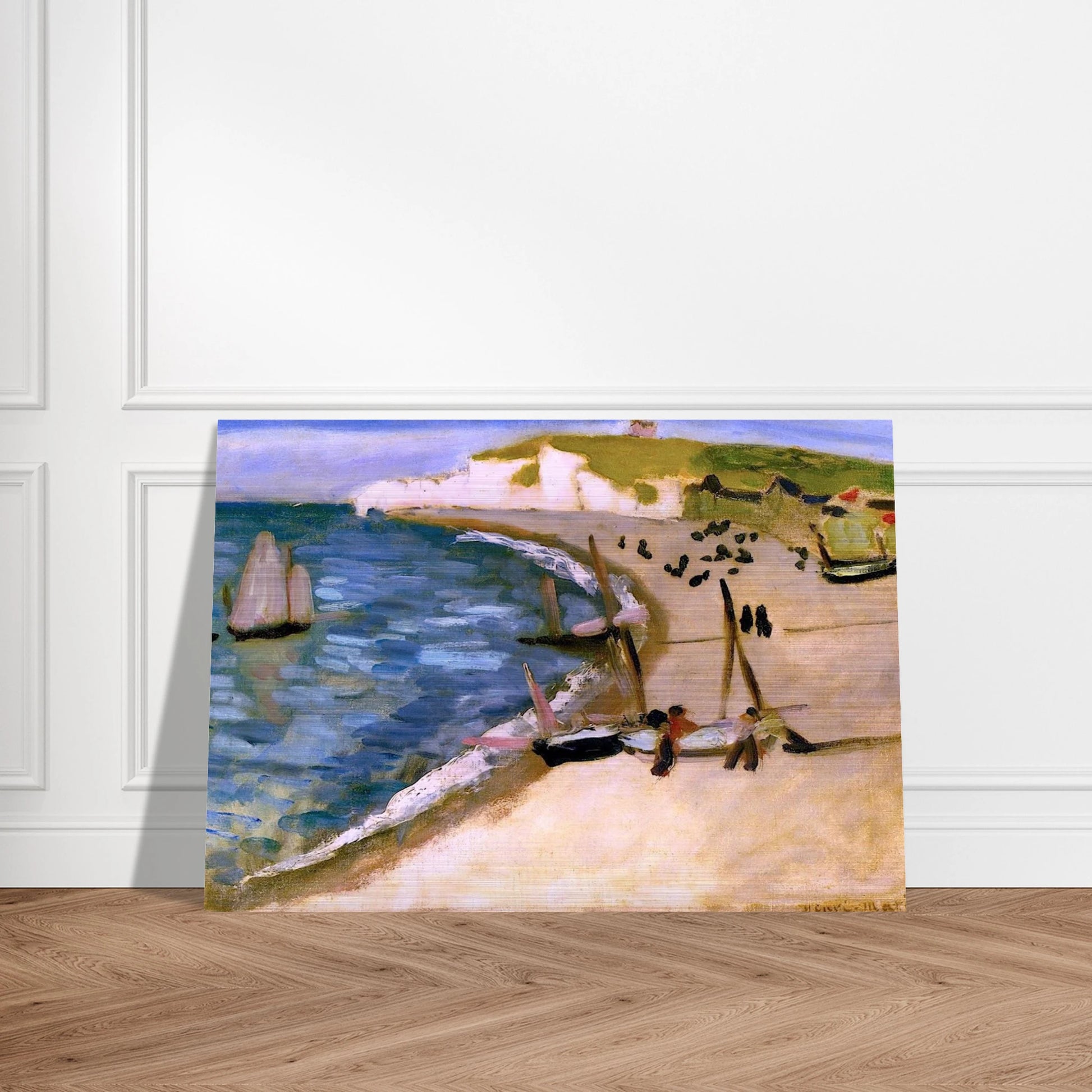 AHT AMONT CLIFFS AT ETRETAT 1921 - Henri Matisse Brushed Aluminum Print - 70x100 cm / 28x40 inches | Henri Matisse Aluminum Print | Henri Matisse Prints