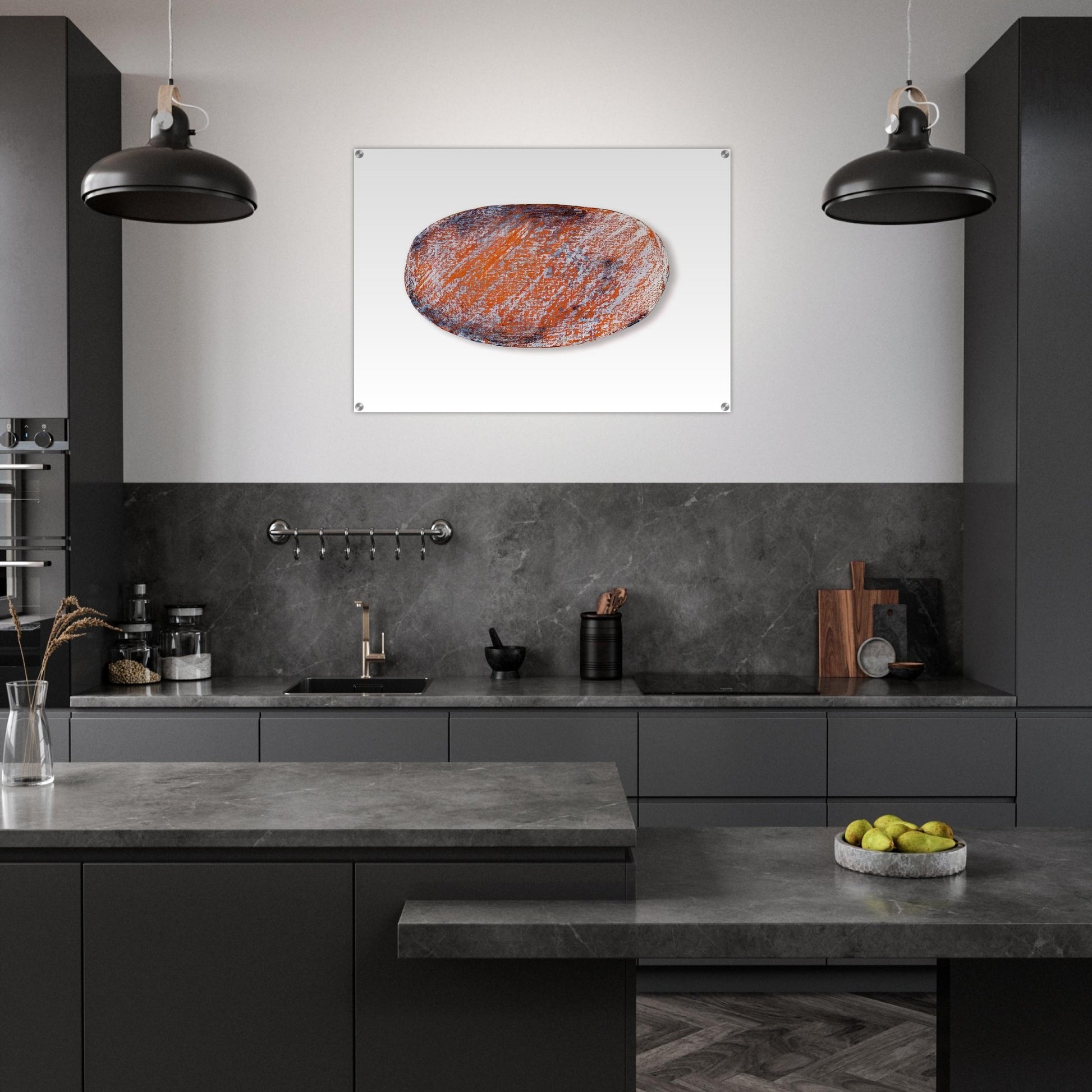 Ohne Titel für Peter Dibke - 1970 - Blinky Palermo Acrylic Print - 70x100 cm / 28x40″ inches