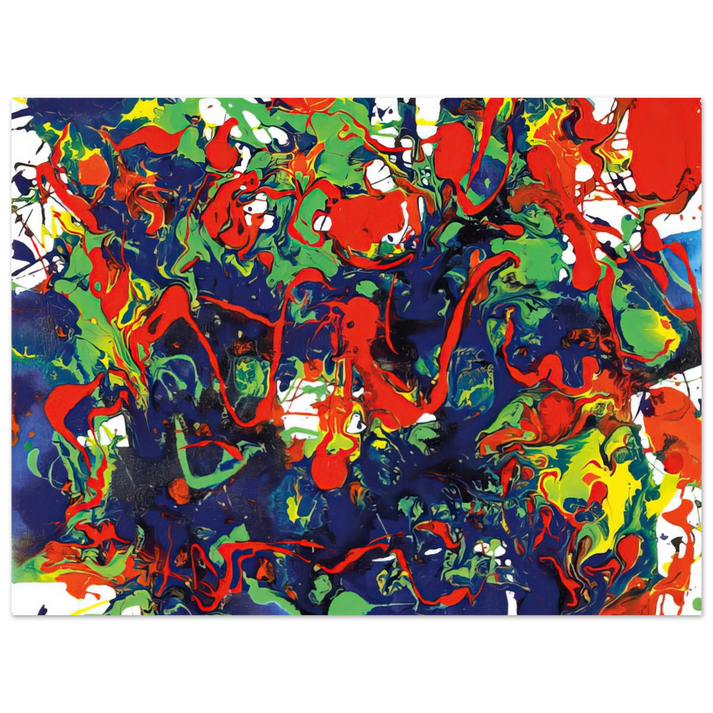 Sam Francis - Untitled  SFP94-57  SFF 1731   75x100 cm / 30x40inches Fine Art Poster