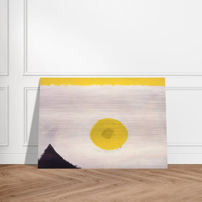 Untitled  F 60-1  - Al Held Brushed Aluminum Print - 70x100 cm / 28x40 inches | Al Held Aluminum Print | Al Held Prints