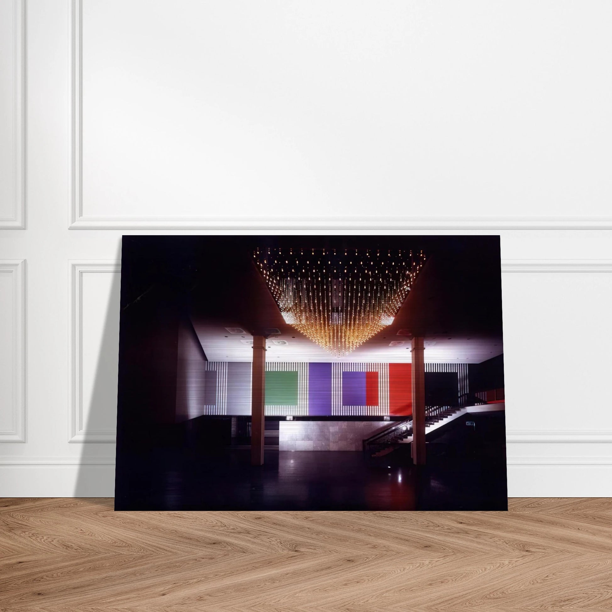 Double Rhythm - 1991 - Daniel Buren Brushed Aluminum Print - 70x100 cm / 28x40 inches | Daniel Buren Aluminum Print | Daniel Buren Prints