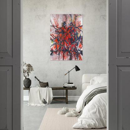 Mambo - 1956 - Robert Goodnough Brushed Aluminum Print - 70x100 cm / 28x40 inches | Robert Goodnough Aluminum Print | Robert Goodnough Prints