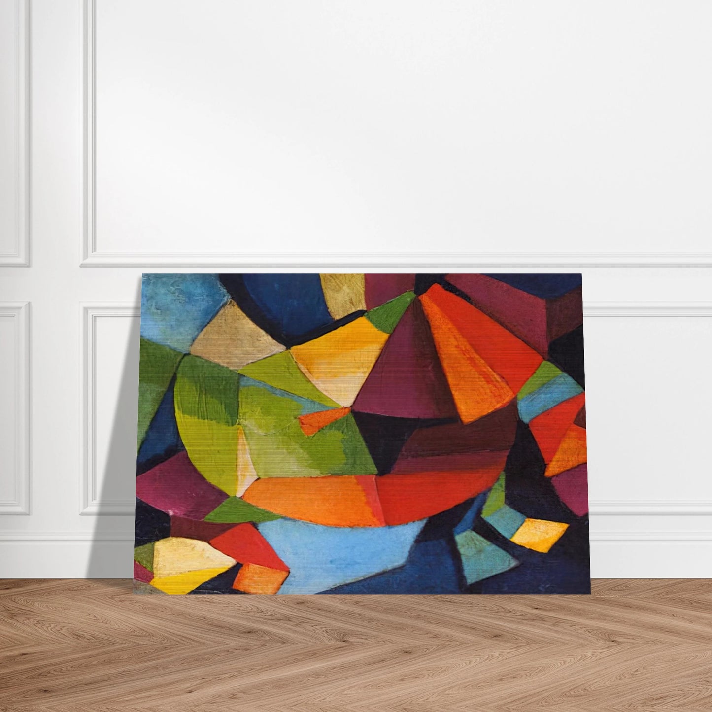 Synchromy - 1916 - Morgan Russell Brushed Aluminum Print - 70x100 cm / 28x40 inches | Morgan Russell Aluminum Print | Morgan Russell Prints