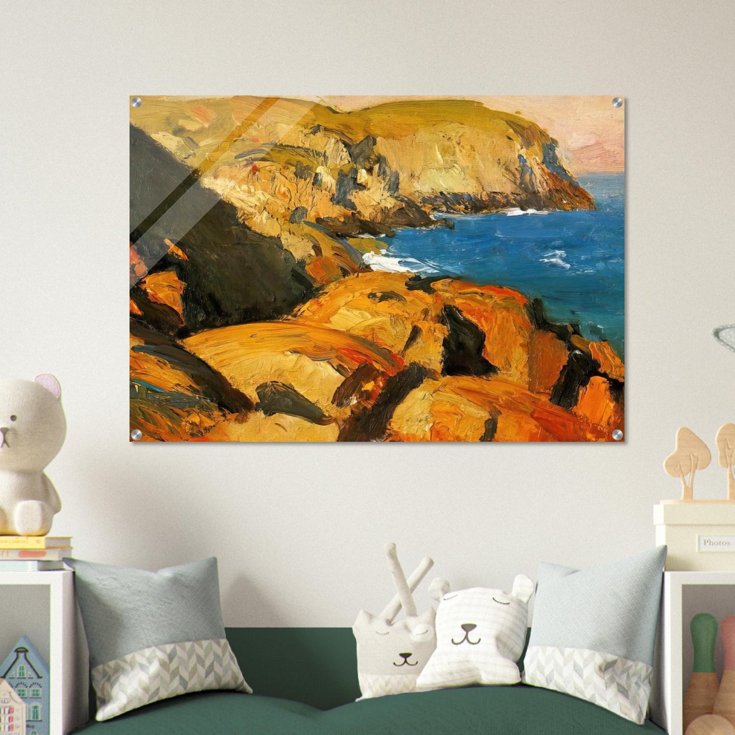 Blackhead, Monhegan - Edward Hopper Acrylic Print - 70x100 cm / 28x40″ inches