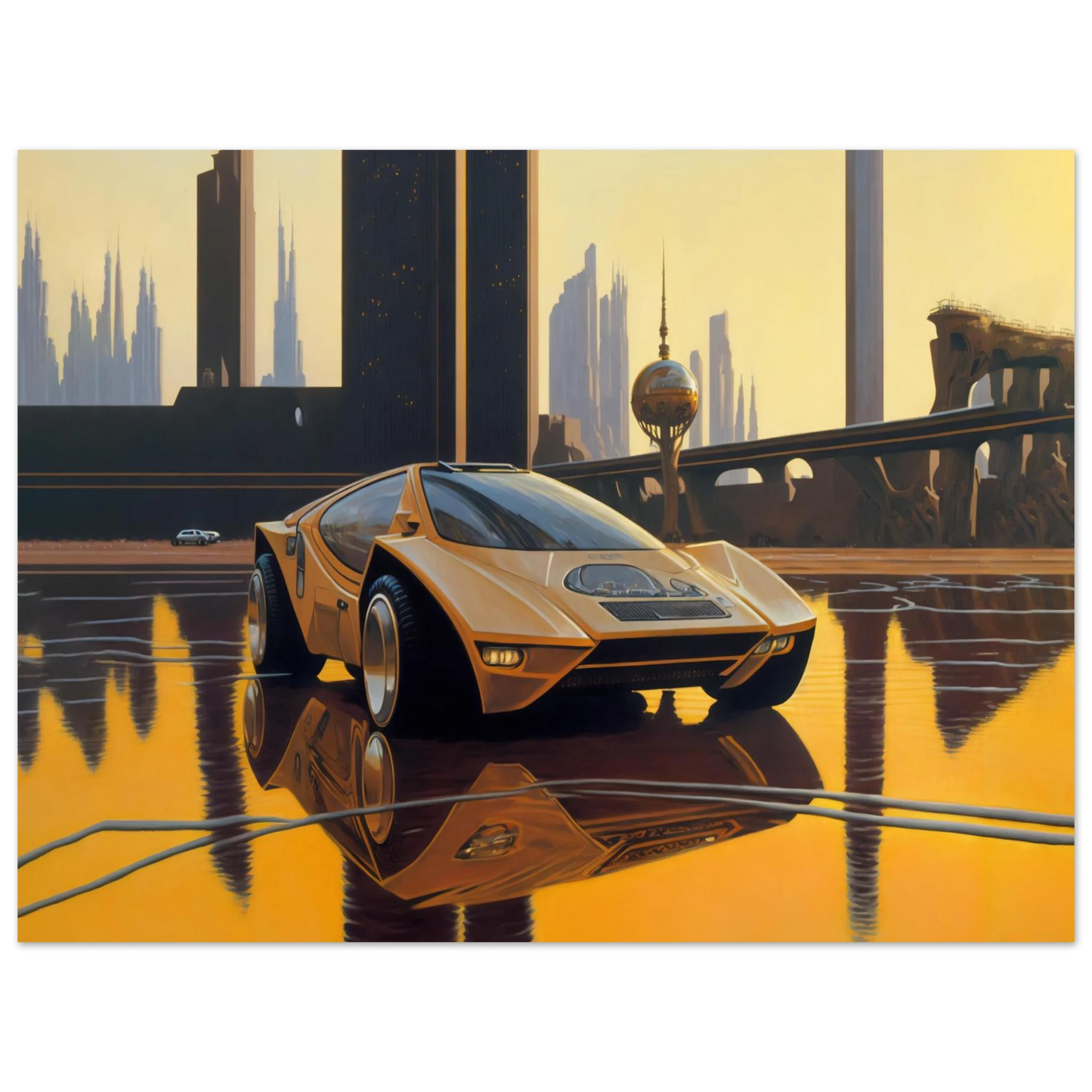 Syd Mead - Syd Mead  75x100 cm / 30x40inches Fine Art Poster