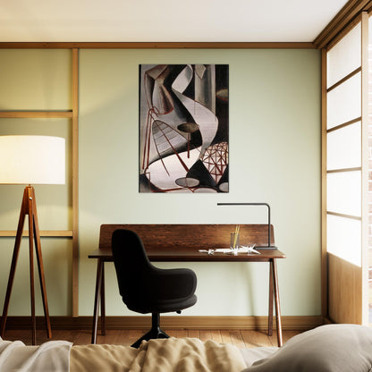 RETURN TO REASON - Man Ray Brushed Aluminum Print - 70x100 cm / 28x40 inches | Man Ray Aluminum Print | Man Ray Prints
