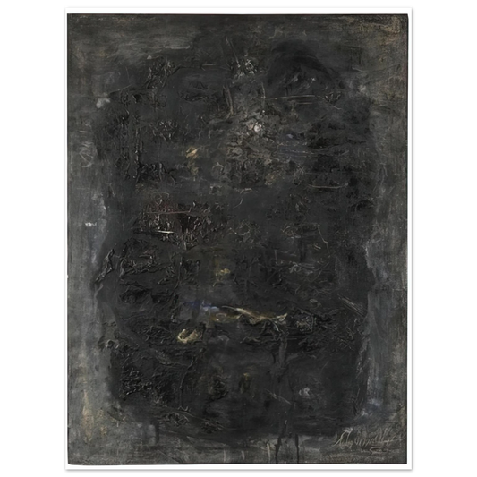 Emil Schumacher - Jarbas - 1959  75x100 cm / 30x40inches Fine Art Poster