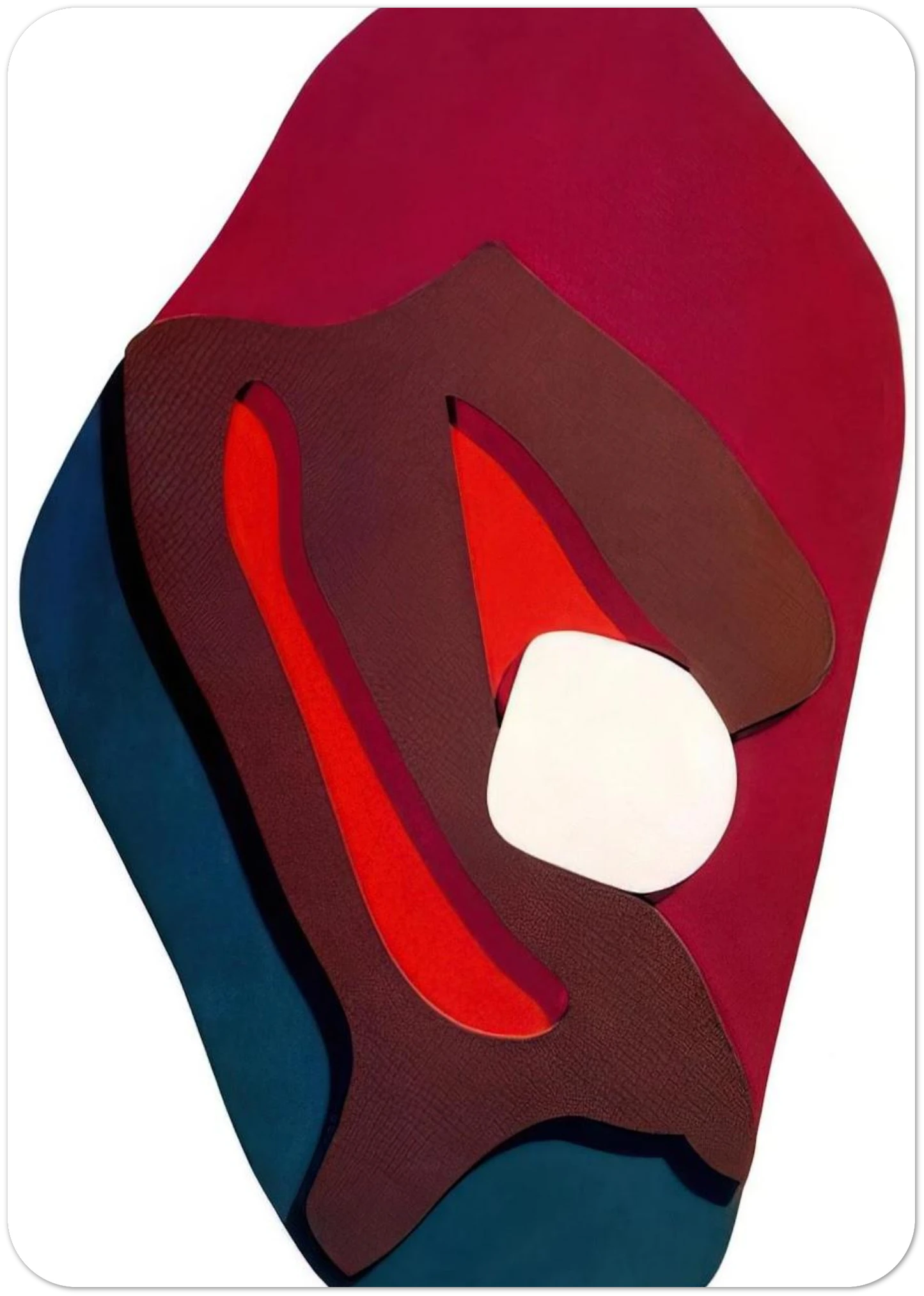 Enak s Tears. Terrestrial Forms By Jean Arp Pack of 10 Post Cards | Jean Arp Post Cards | A6 (10.5 x 14.8 cm) - 4.1 x 5.8 inches