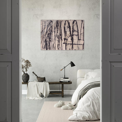 Quarzeat - Cy Twombly Acrylic Print - 70x100 cm / 28x40″ inches