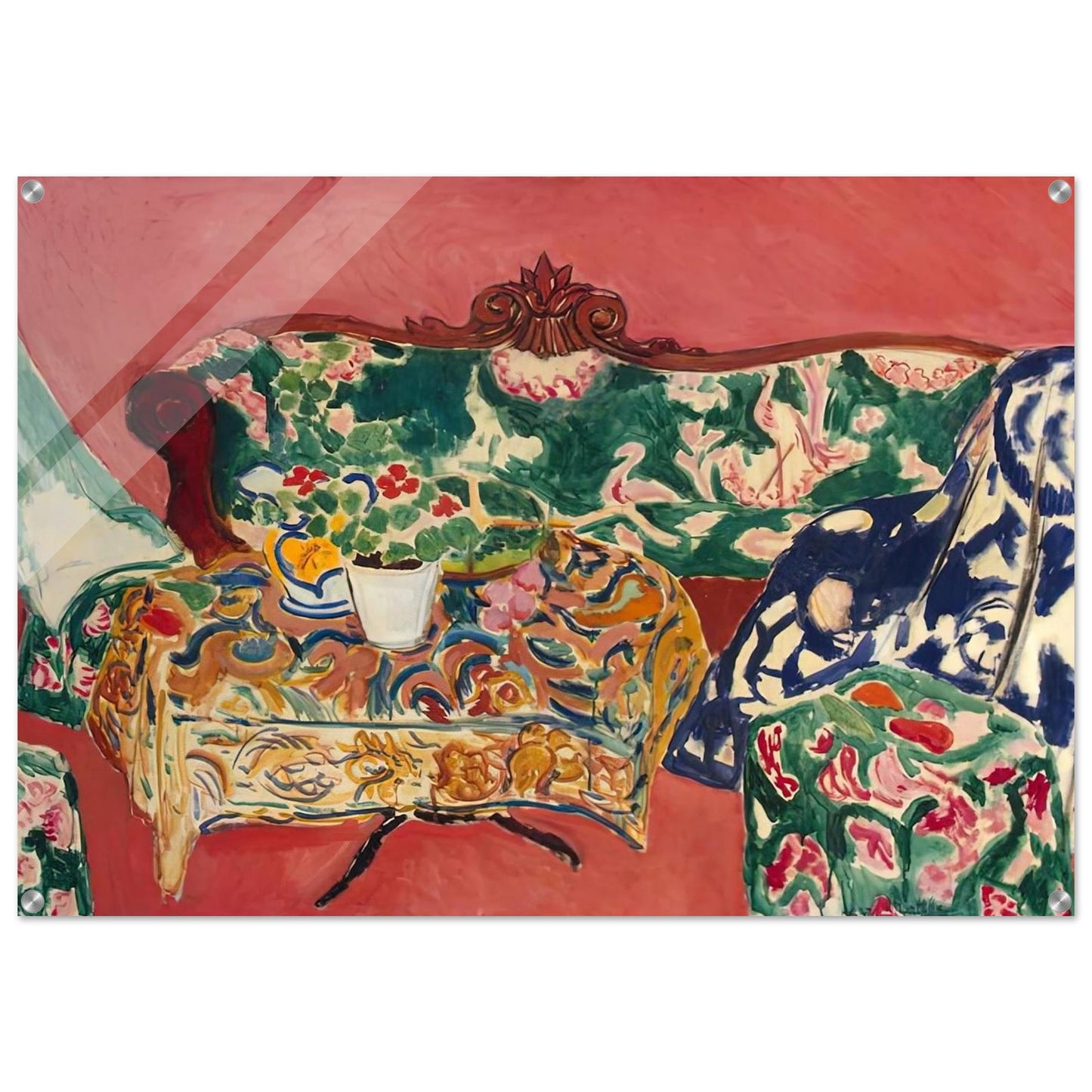 SEVILLE STILL LIFE 1911 - Henri Matisse Acrylic Print - 70x100 cm / 28x40″ inches