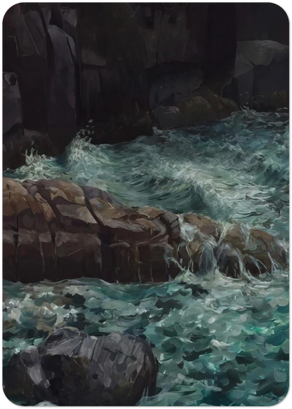 MAINE COAST By Ivan Albright Pack of 10 Post Cards | Ivan Albright Post Cards | A6 (10.5 x 14.8 cm) - 4.1 x 5.8 inches