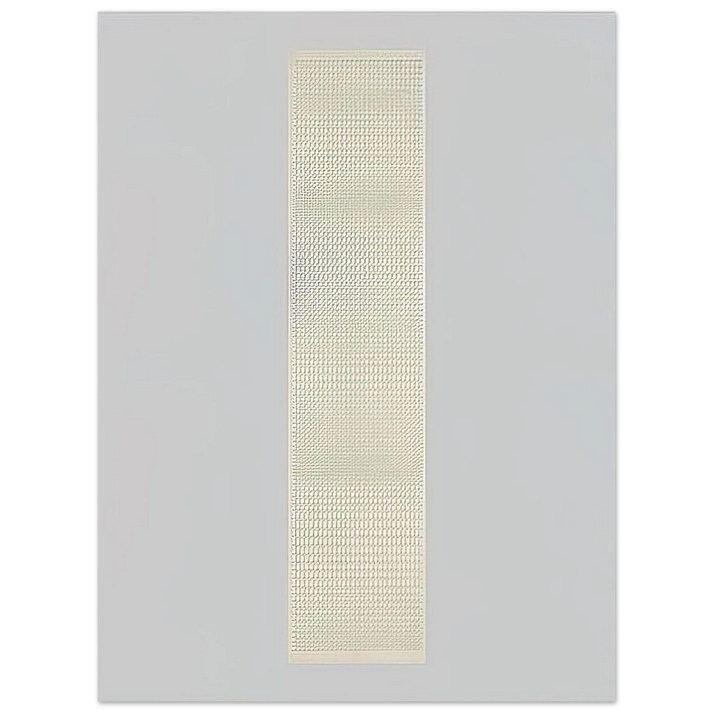Dadamaino - Lettera 11 - 1979  75x100 cm / 30x40inches Fine Art Poster