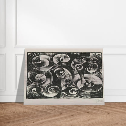 Linienrhythmus - 1919 - Johannes Itten Brushed Aluminum Print - 70x100 cm / 28x40 inches | Johannes Itten Aluminum Print | Johannes Itten Prints