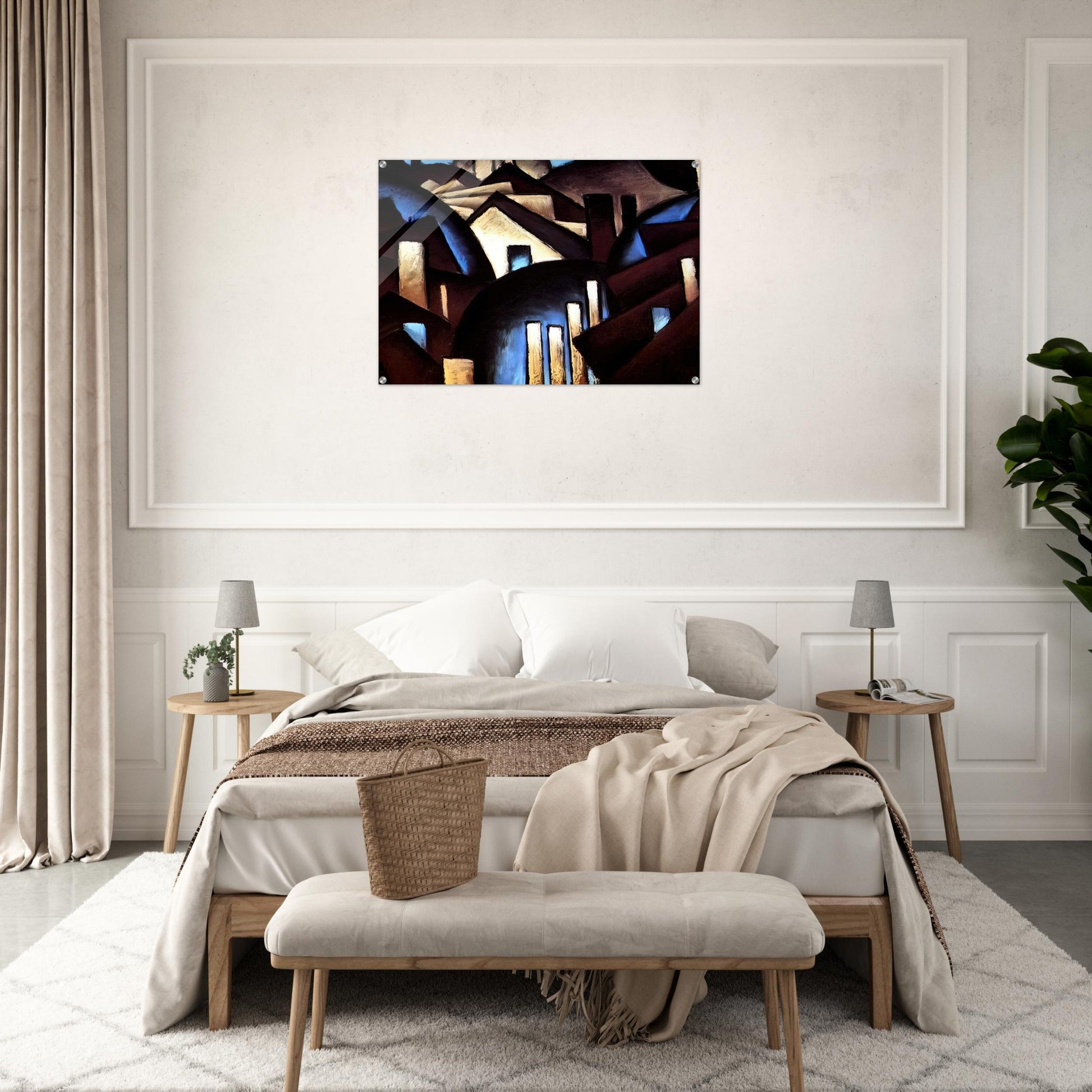 Nature Symbolized or Reefs - 1924 - Arthur Dove Acrylic Print - 70x100 cm / 28x40″ inches | Arthur Dove Wall Art | Arthur Dove Prints