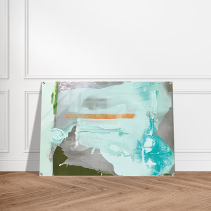 Poseidon, 1990- - Helen Frankenthaler Acrylic Print - 70x100 cm / 28x40″ inches | Helen Frankenthaler Wall Art | Helen Frankenthaler Prints