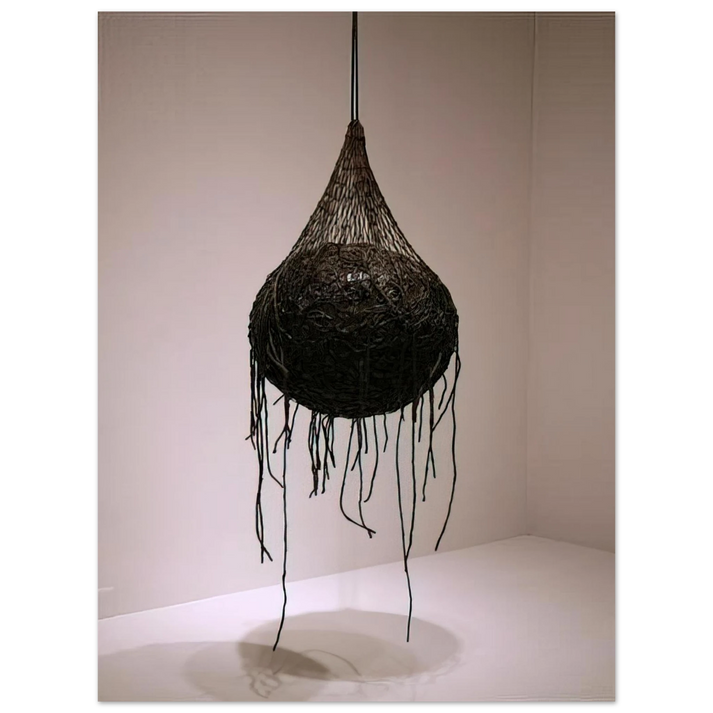 Eva Hesse - VERTIGINOUS DETOUR  75x100 cm / 30x40inches Fine Art Poster