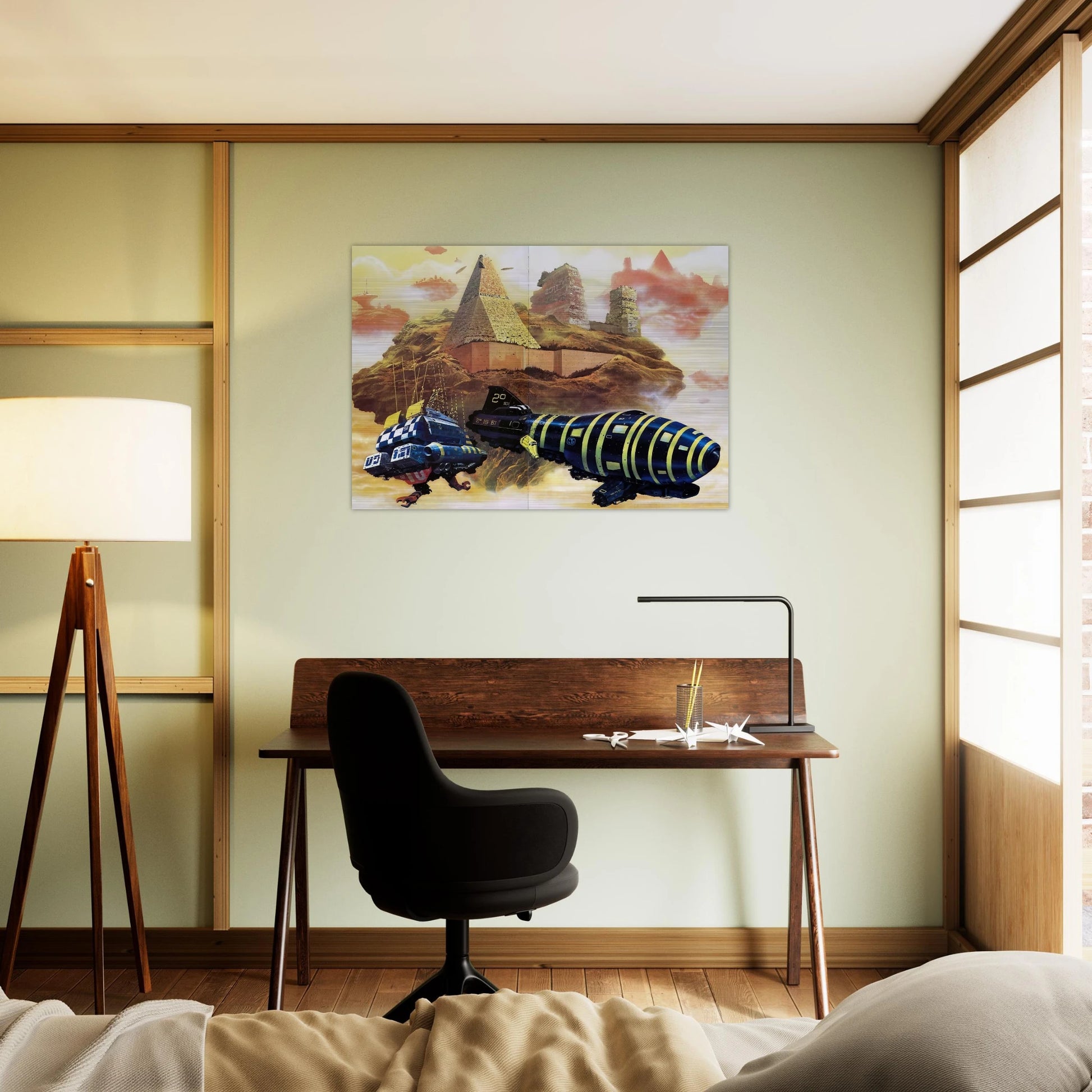 Chris Foss - Chris Foss Brushed Aluminum Print - 70x100 cm / 28x40 inches | Chris Foss Aluminum Print | Chris Foss Prints