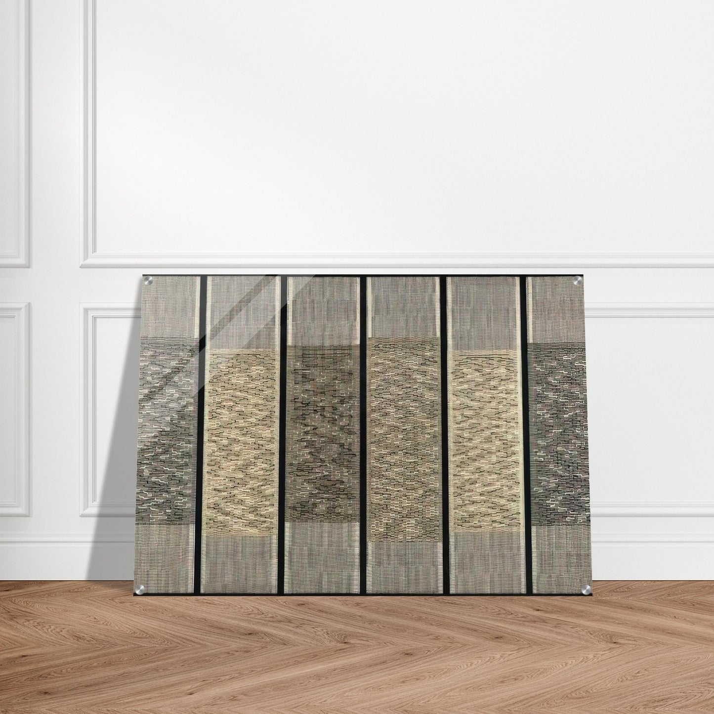 SIX PRAYERS 1965 - Anni Albers Acrylic Print - 70x100 cm / 28x40″ inches