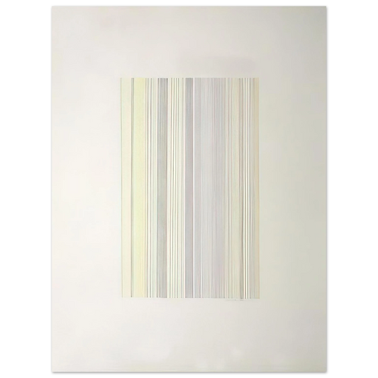 Gene Davis - Checkmate - 1973  75x100 cm / 30x40inches Fine Art Poster