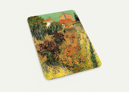 Garden Behind a House By Vincent van Gogh Pack of 10 Post Cards | Vincent van Gogh Post Cards | A6 (10.5 x 14.8 cm) - 4.1 x 5.8 inches