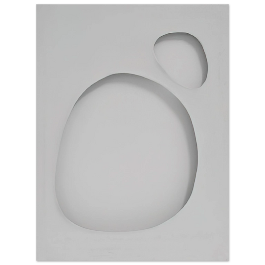 Dadamaino - Volume - 1959  75x100 cm / 30x40inches Fine Art Poster