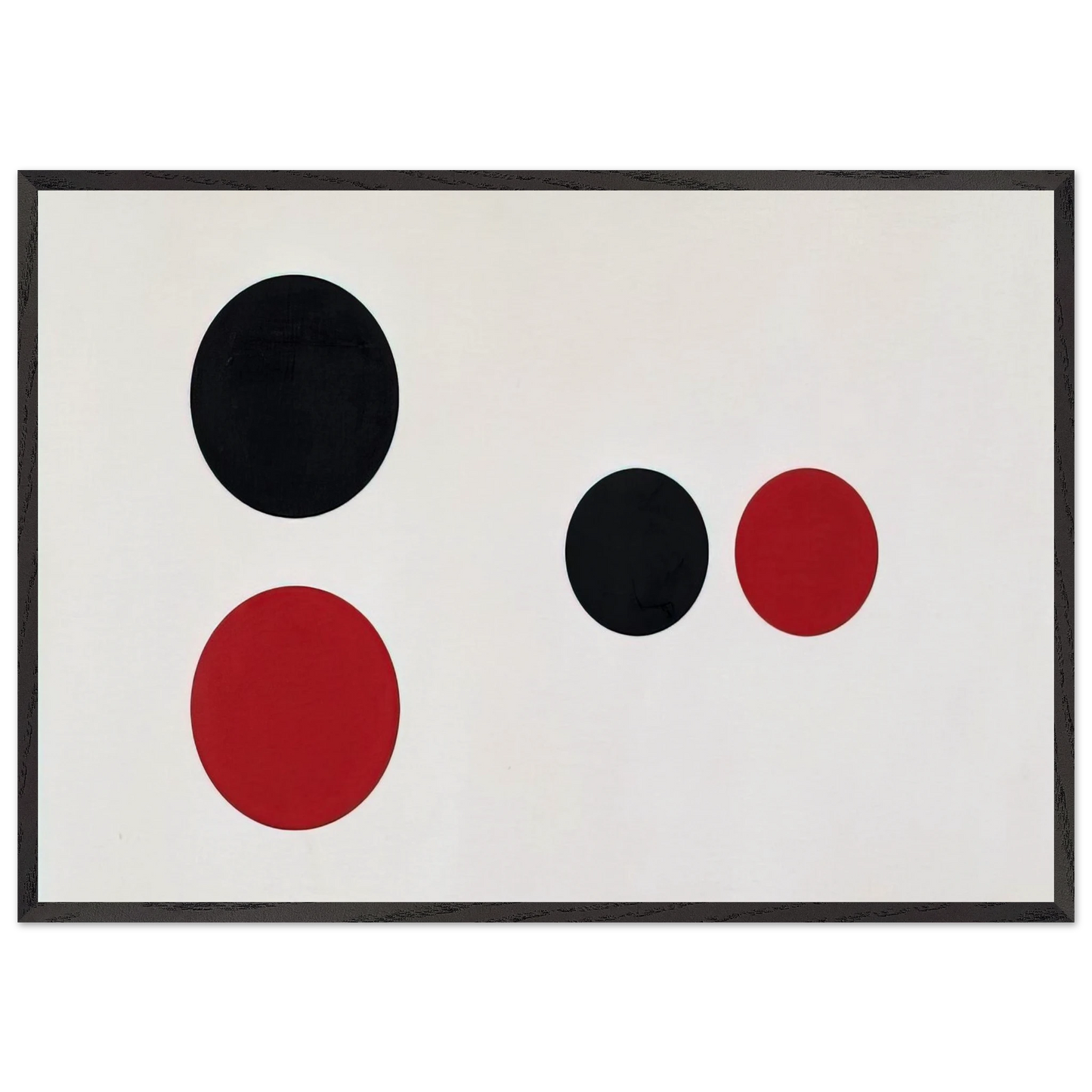 Revolving - 1959 - Alexander Liberman 70x100 cm / 28x40 inches Framed Art Print – Black Wooden Frame