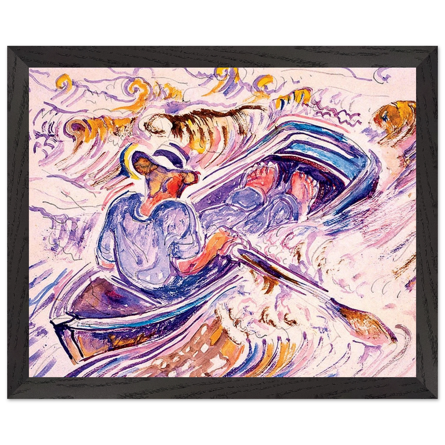Walter Inglis Anderson - Walter Anderson Wall art - 30x40 cm / 12x16 inches - Premium Wooden Framed Poster With Fine Art Paper-canvas - Wood frame