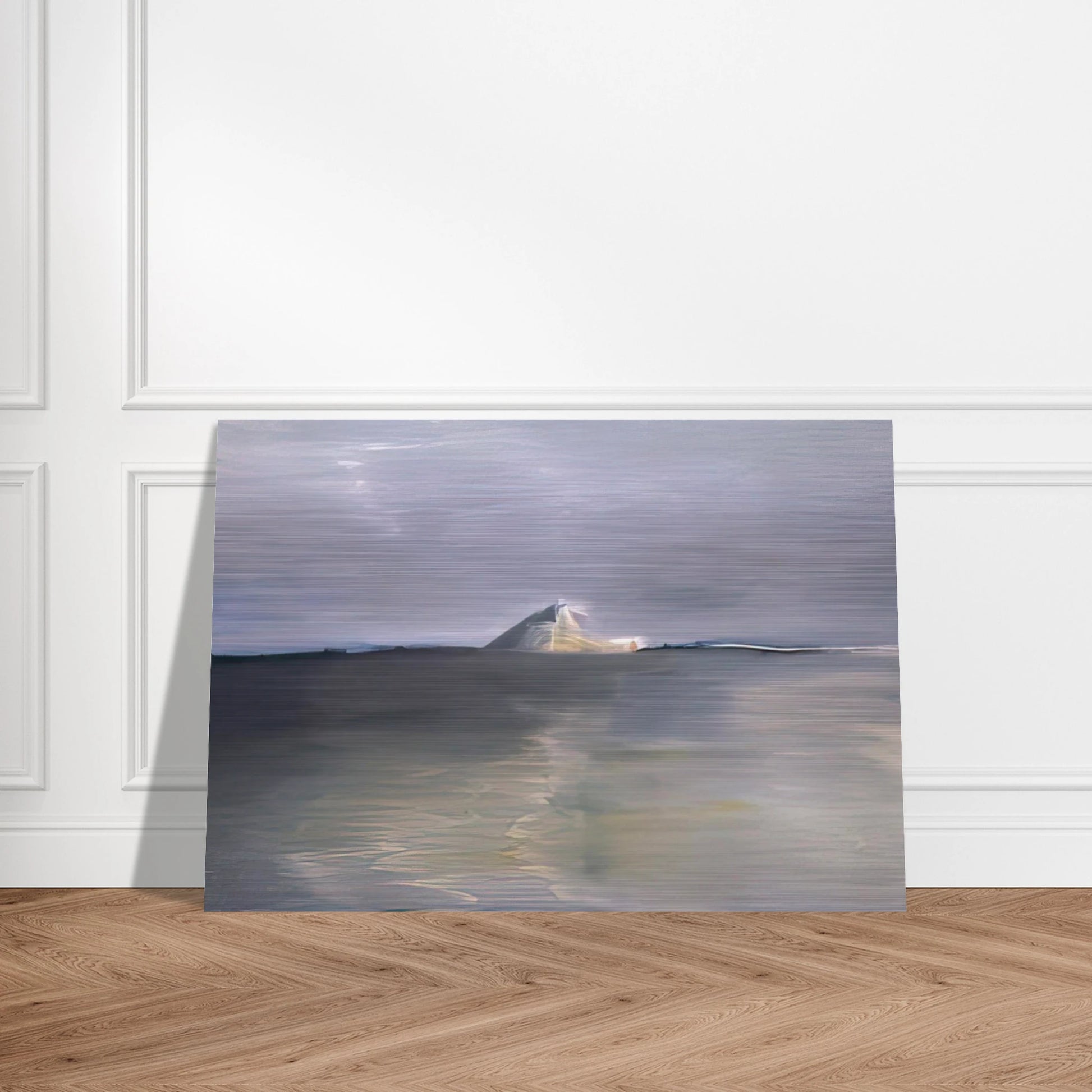 Marine au cap - Lyrical Abstraction - Nicolas de Stael Brushed Aluminum Print - 70x100 cm / 28x40 inches | Nicolas de Stael Aluminum Print | Nicolas de Stael Prints