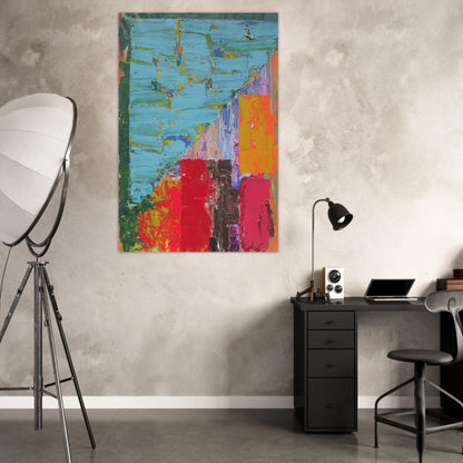 25.4.78 - 1978 - John Hoyland Art Prints - 100x150 cm / 40x60″ inches | John Hoyland Poster | John Hoyland Prints