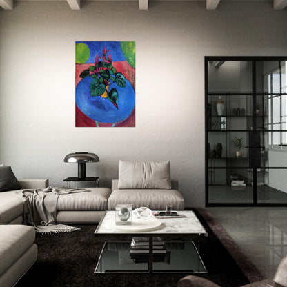 CYCLAMEN POURPRE 1912 - Henri Matisse Brushed Aluminum Print - 70x100 cm / 28x40 inches | Henri Matisse Aluminum Print | Henri Matisse Prints