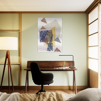 Buoy Landscape II - Sam Gilliam Brushed Aluminum Print - 70x100 cm / 28x40 inches | Sam Gilliam Aluminum Print | Sam Gilliam Prints