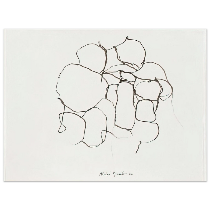 Philip Guston - UNTITLED 5  75x100 cm / 30x40inches Fine Art Poster