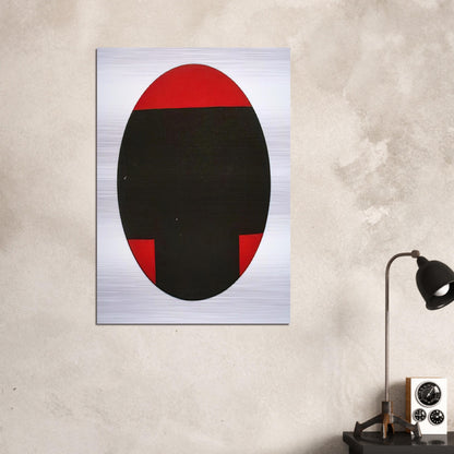 Big T - Hard Edge Painting - Leon Polk Smith Brushed Aluminum Print - 70x100 cm / 28x40 inches | Leon Polk Smith Aluminum Print | Leon Polk Smith Prints