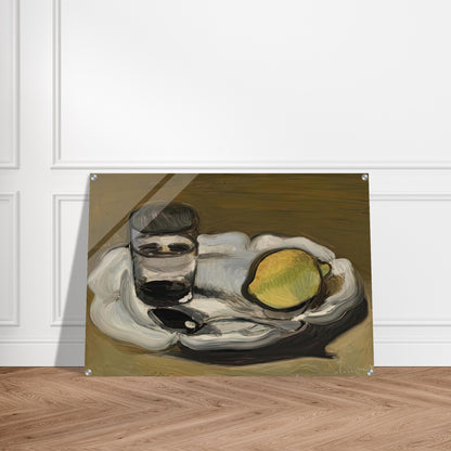 STILL LIFE WITH LEMON 1917 - Henri Matisse Acrylic Print - 70x100 cm / 28x40″ inches