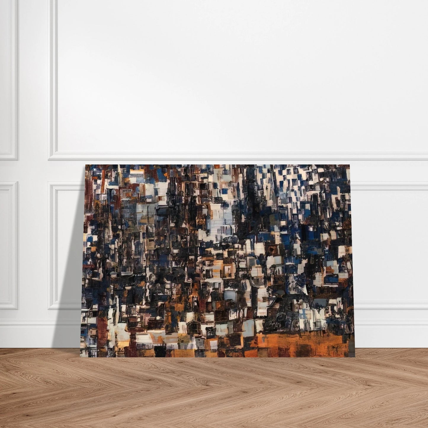 Danse - Tachisme - Maria Helena Vieira da Silva Brushed Aluminum Print - 70x100 cm / 28x40 inches | Maria Helena Vieira da Silva Aluminum Print | Maria Helena Vieira da Silva Prints