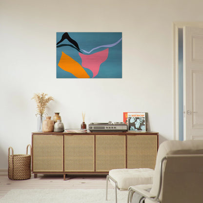 Untitled - 1971 - Ray Parker Brushed Aluminum Print - 70x100 cm / 28x40 inches | Ray Parker Aluminum Print | Ray Parker Prints