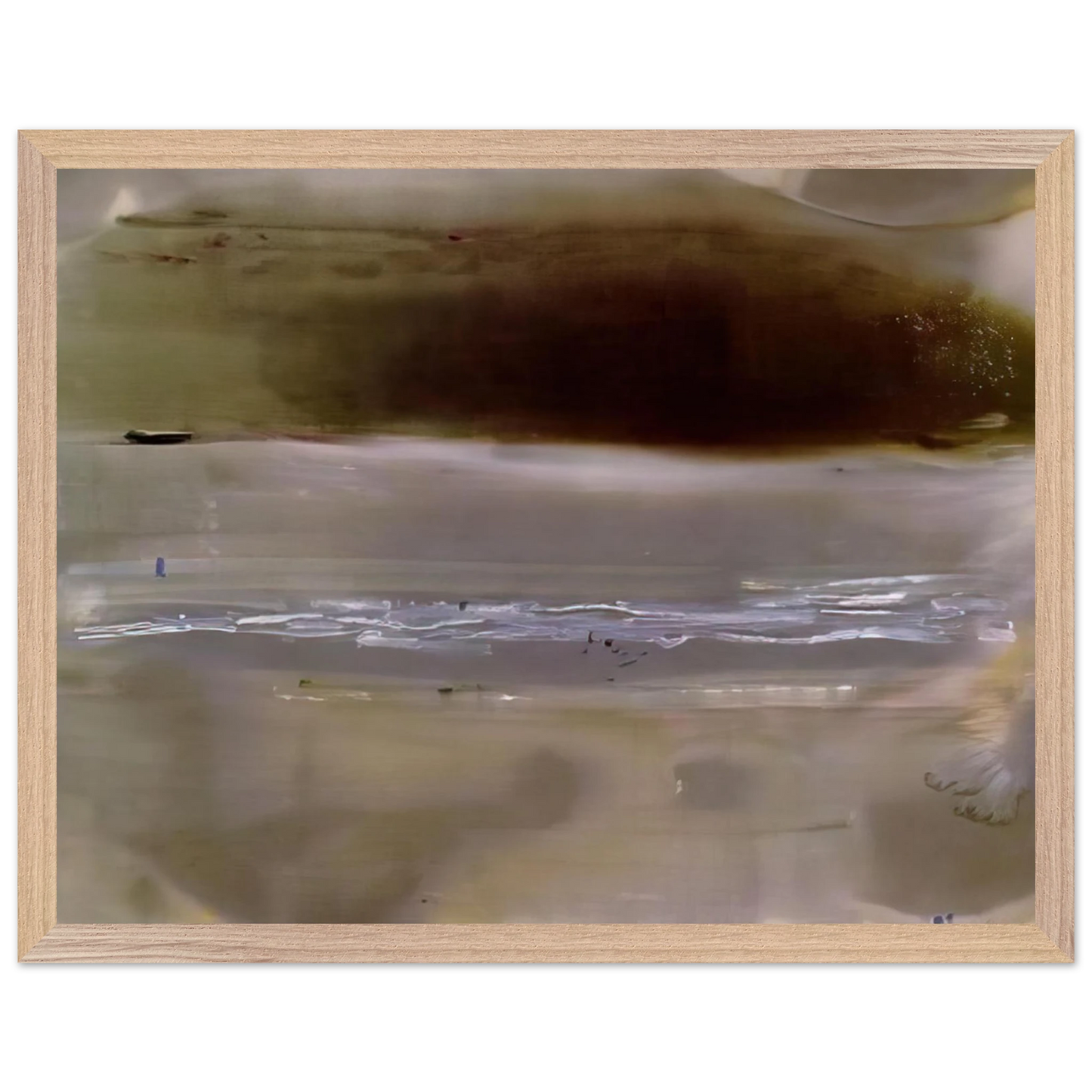 Helen Frankenthaler - Viewpoint II - 1979 Wall art - 50x70 cm / 20x28 inches - Premium Wooden Framed Poster With Fine Art Paper-canvas - White frame