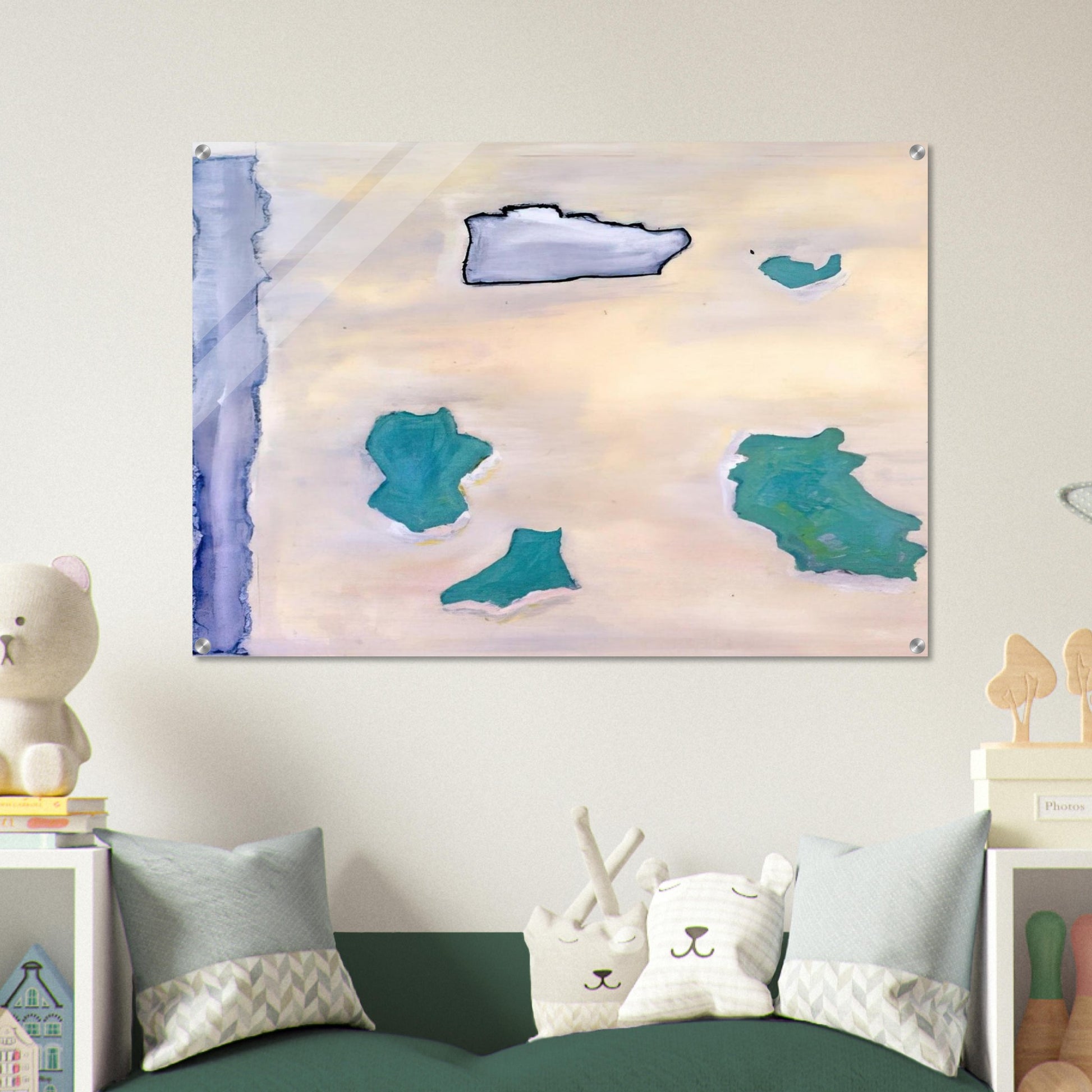 Untitled - 2006 - Raoul De Keyser Acrylic Print - 70x100 cm / 28x40″ inches